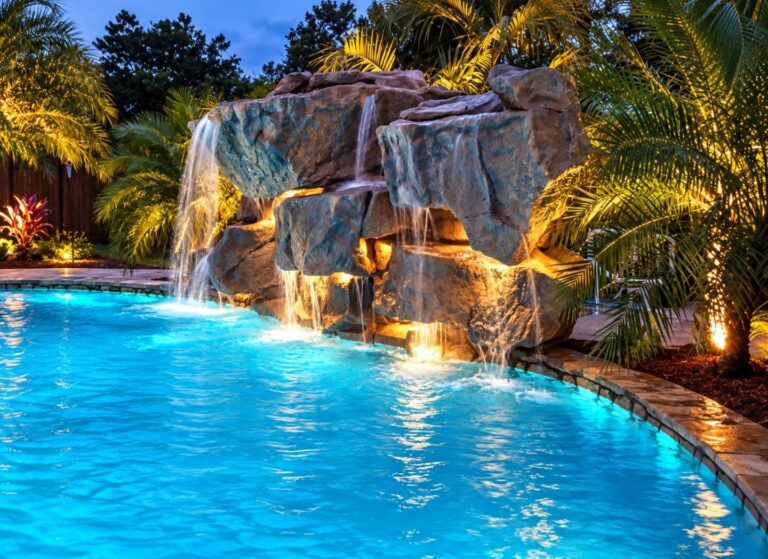 POOL WATERFALLS