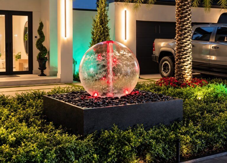 FOUNTAINS & SPHERE FEATURES